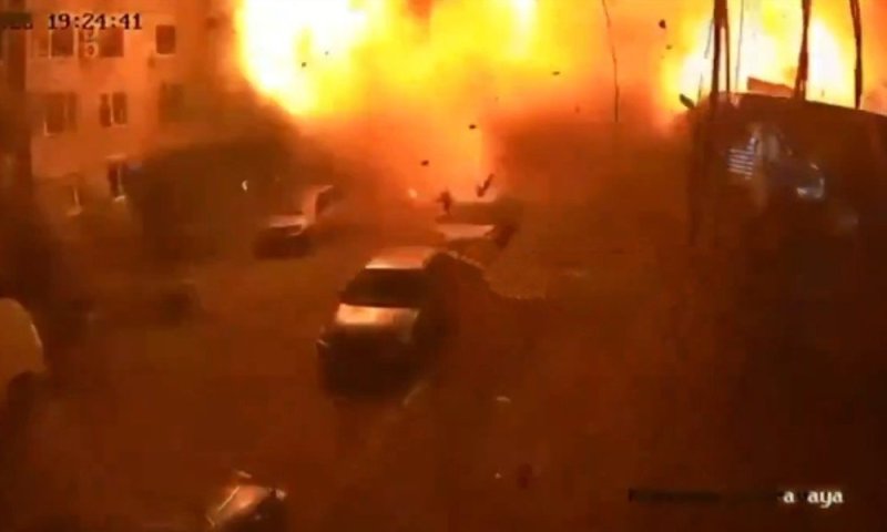 מלחמת רוסיה-אוקראינה: פיצוץ עז בלב שכונת מגורים בחארקיב