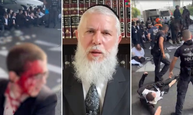 הרב זמיר כהן בסרטון תגובה נוקב לשוטרי ישראל: "בשמים אתם נידונים כאילו השלכתם ספר תורה"