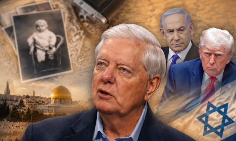 מהילדות הקשה בדרום קרוליינה לחוד החנית של תומכי ישראל: סיפור חייו של לינדזי גרהאם
