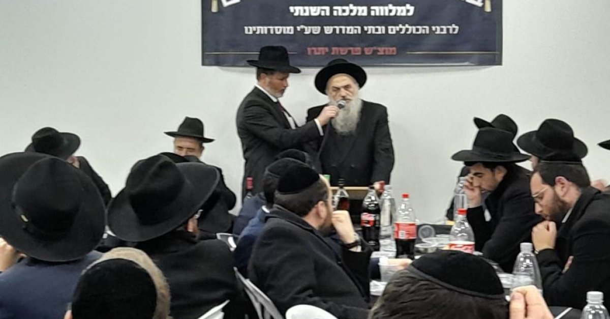 בראשות ראש הישיבה: המלוה מלכה השנתית של כנסת ישראל - בחדרי חרדים