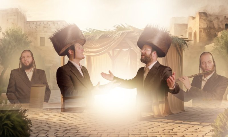 יוסי שנעק מארח את ברוך ויזל &ndash; "מיין סוכה'לע"