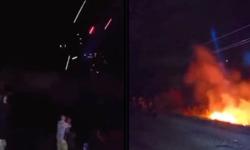 תיעוד לילי מהחזית: חיילים רוסים מיירטים רחפן אוקראיני