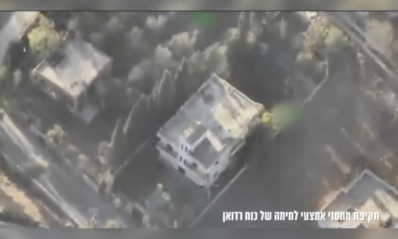 צה"ל תקף מחסני נשק של כוח רדואן בדרום לבנון