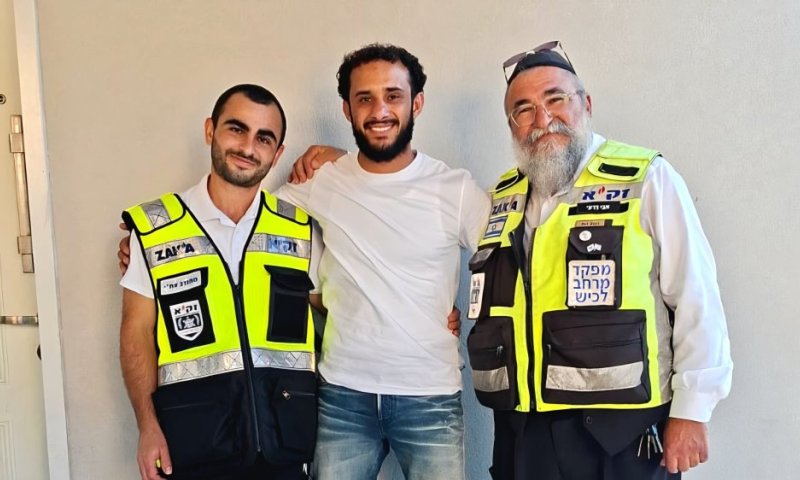 הגלשן שנקנה לאחותו שימש להצלת חיים: יומיים לאחר שניצל מטביעה, הגיע חליל להודות למצילו