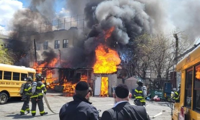 שריפה בברוקלין: אילוסטרציה