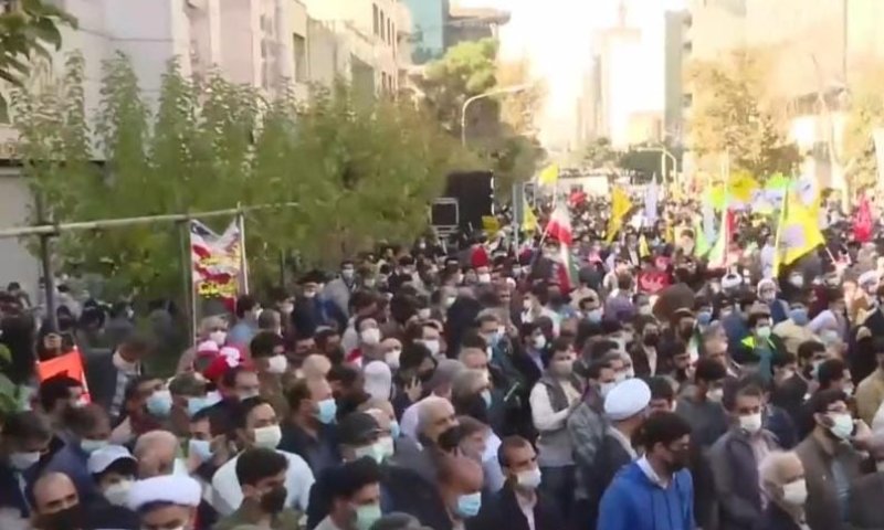 מפגינים באיראן: אילוסטרציה