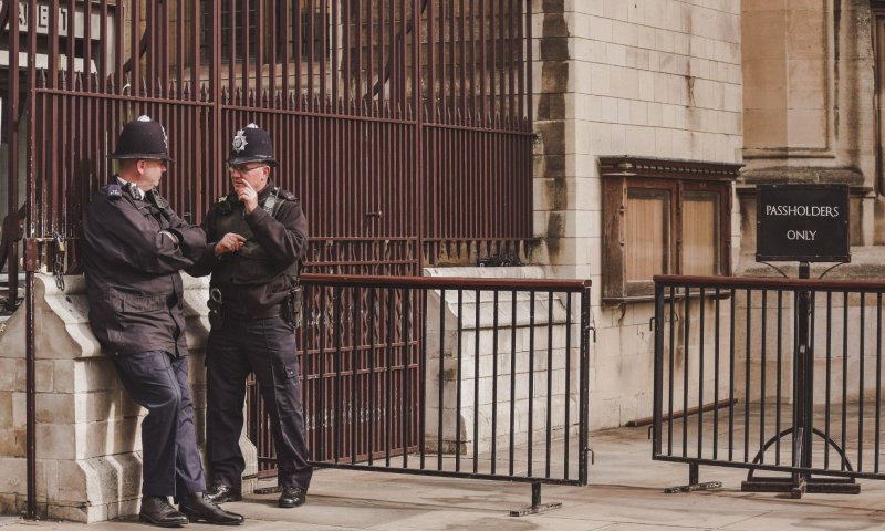 שוטרים בבריטניה: אילוסטרציה