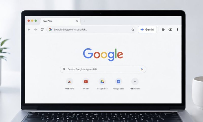 דוחפים לכם Ai: גוגל משלבת כפתור Gemini קבוע בתוך Chrome 