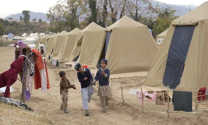 שכונת מגורים בפקיסטן