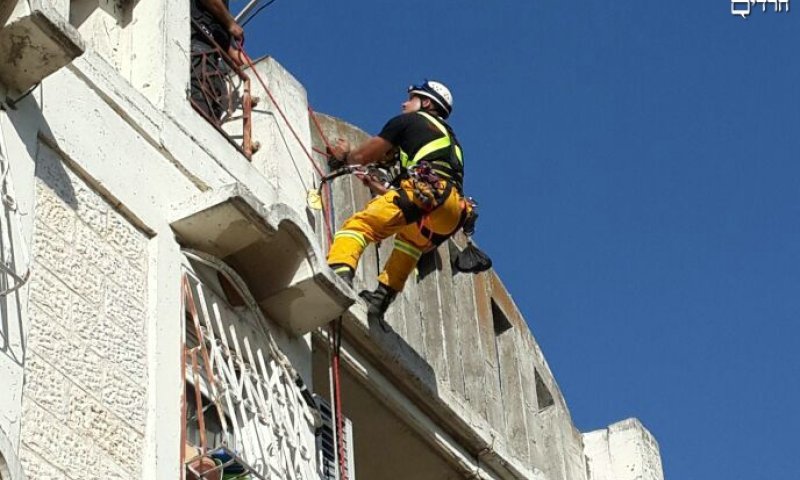 צילום: אודי גל, דובר כבאות והצלה ירושלים