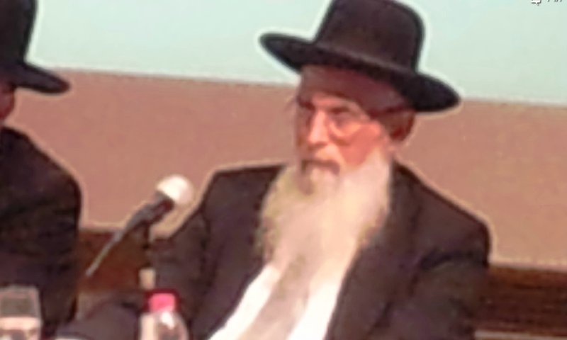 הרב יעקב אריאל בכינוס. צילום: מירי צחי 