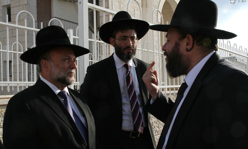 Cohen and Lasri in Modi'in Illit. Photo: Yaakov Cohen 