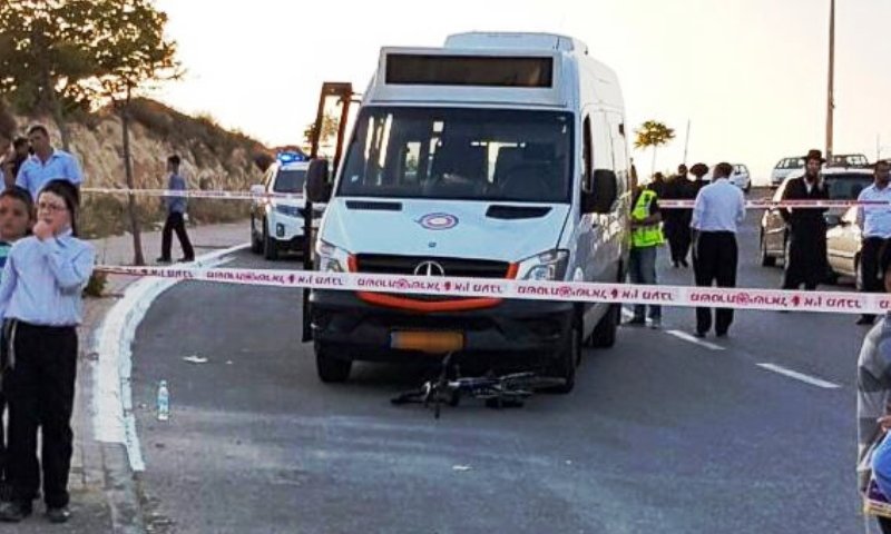 זירת התאונה. צילום: צפת בתנופה