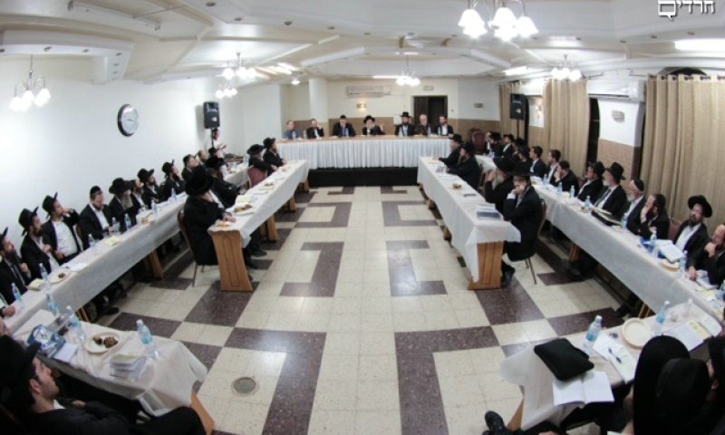 הרבנים בכנס. צילום: שלומי כהן
