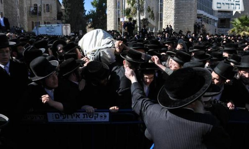 הלווית הק' הרב לייבוש טייטלבוים הי"ד