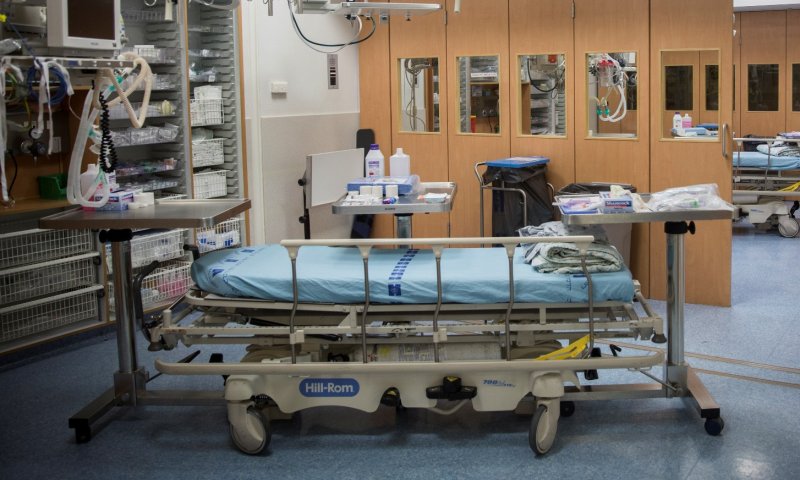 מיטת בית חולים. צילום: הדס פרוש, פלאש 90