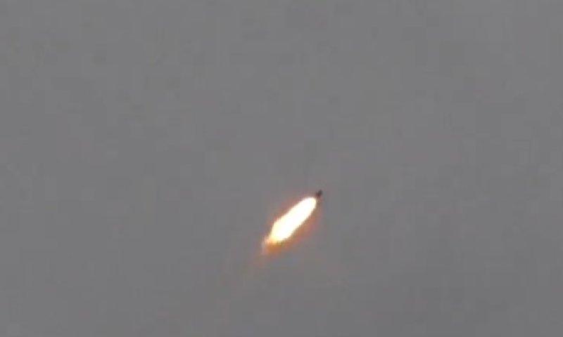 חיזבאללה מפרסם תיעוד: הטיל המאיים משוגר לבירנית