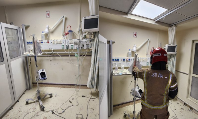 אסון בבית החולים: מטופל בן 90 נספה בשריפה
