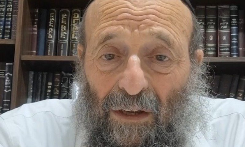 הגרי"פ גולדווסר: "אני מוצא את עצמי מוכרח להתחנן"