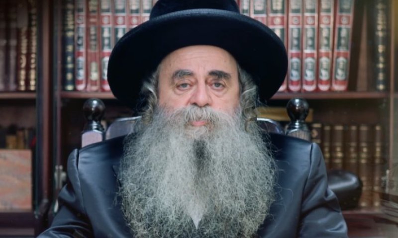 הגר"ס הלברשטאם ריגש: "כל אחד עוד ייפגש פעם עם הכסף הזה, למעלה בשמיים"