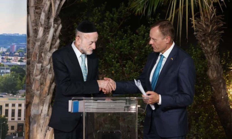 ח"כ מקלב לשגריר: "בין ישראל לליטא יש רזומה תורני עשיר"