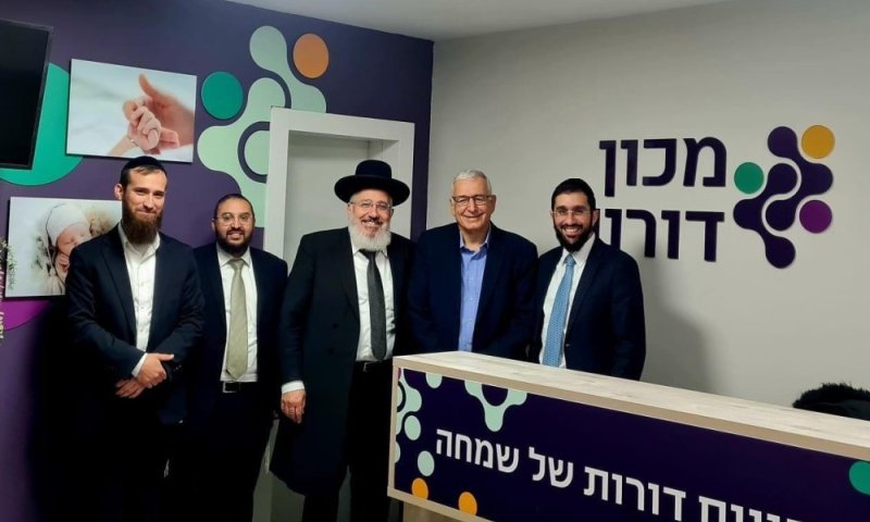 ביקור מרגש של פרופ' שלמה מור-יוסף במכון דורות