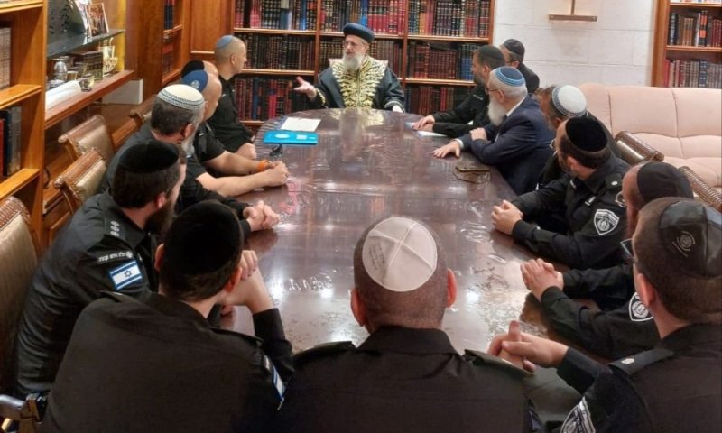 מובילים מהלכים משמעותיים: נציב השב"ס אצל הראשון לציון