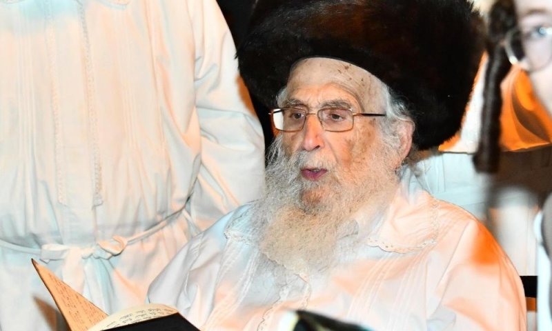האדמו"ר מאשלג חזון איש זצ"ל הסתלק לבית עולמו בליל שבת