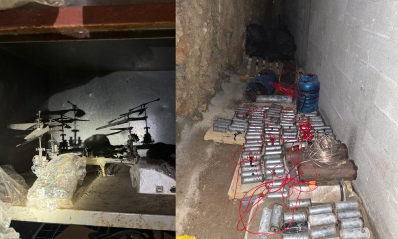 מעבדה מאולתרת: יותר מ-100 מטענים אותרו במחנה הפליטים