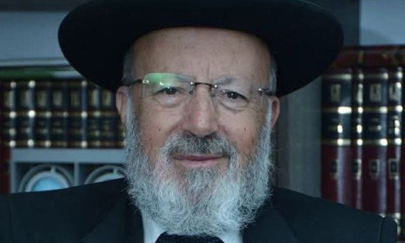 אבל בדימונה: הגאון רבי שלום דיין זצ"ל רב העיר הלך לעולמו