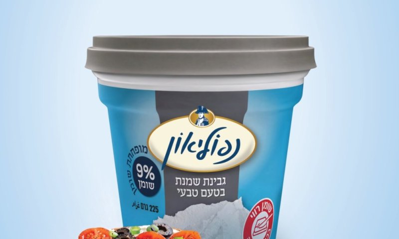 תנובה משיקה לראשונה גבינת שמנת נפוליאון  עם 9%  שומן בלבד