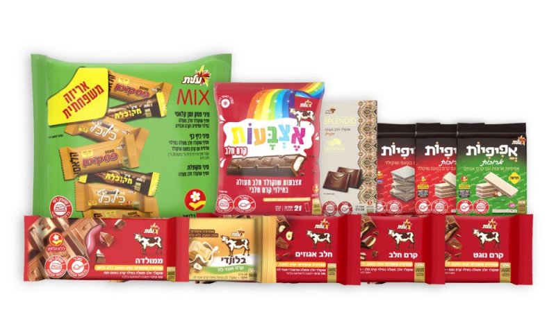 השקה חדשה משטראוס: מגירת ממתקים ללא גלוטן