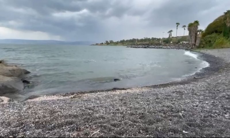 בשורות עצובות מהכינרת: מפלס המים ממשיך לרדת