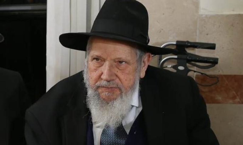 בעל מחבר "מדות ומשקלות של תורה" הלך לעולמו בגיל 87