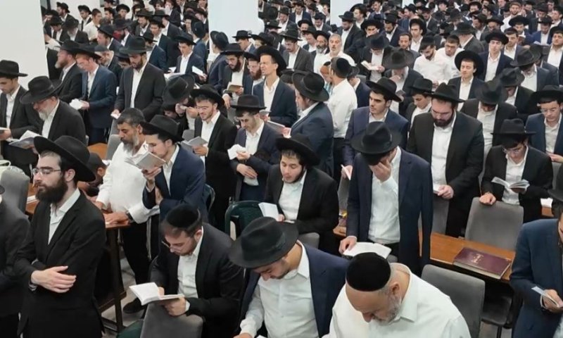 תיעוד מרטיט: קבלת עול מלכות שמים במעמד הסליחות המרכזי ב"הליכות משה"