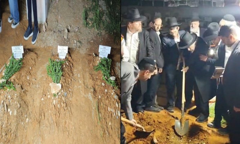 בקרובי אקדש: גדול הדור כיסה בהר המנוחות את קברי ההרוגות בתאונה