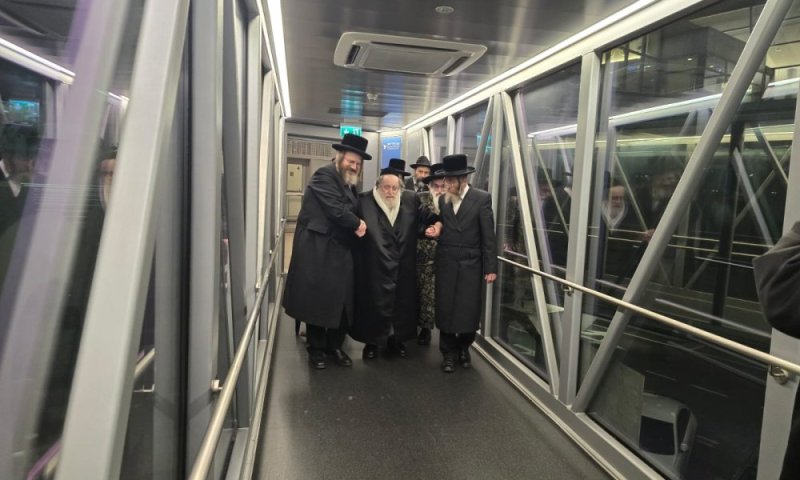 עקב חולשה גדולה: האדמו"ר מויז'ניץ יישאר בחג הפסח בלוס אנג'לס