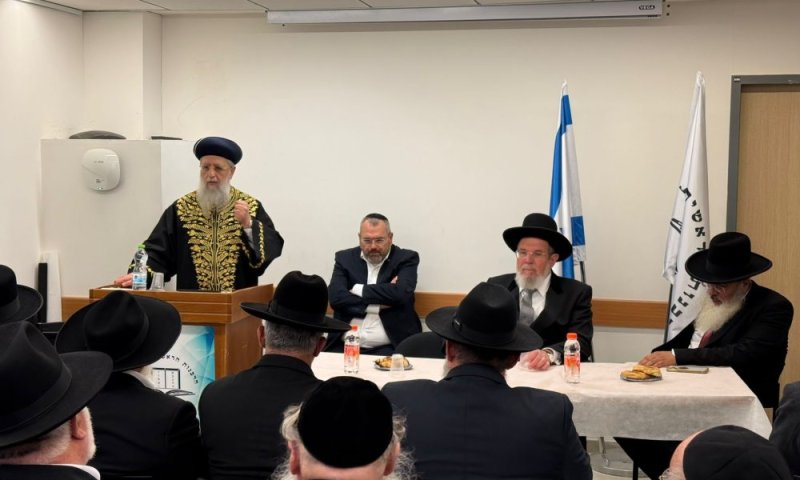 הרבנים הראשיים חיזקו את ראשי צוותי השחיטה בכנס מקצועי 