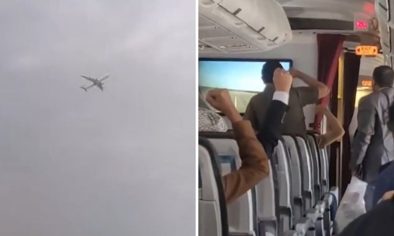תיעוד מתוך המטוס האיראני שנחת בתימן: "מוות לאמריקה, מוות לישראל, ניצחון לאסלאם"