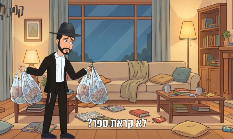 מה ציפית? כך זה נראה כשהבעל יוצא לקניות בסופר &bull; צפו ב"קנייטש"