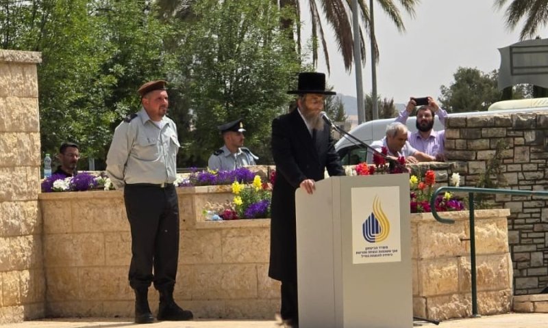 סגן השר טסלר בטקס הממלכתי: "הביחד הוא צוואת הנופלים - זו חובתנו"