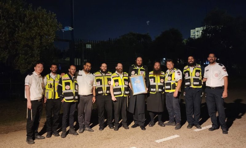 "מחיר אישי לא פשוט": אות יקיר העיר למתנדב החרדי