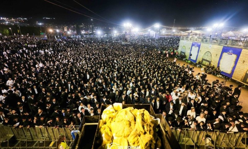 המספרים של מירון תשפ"ה: קרוב ל-200 אלף משתתפים חגגו בהילולא