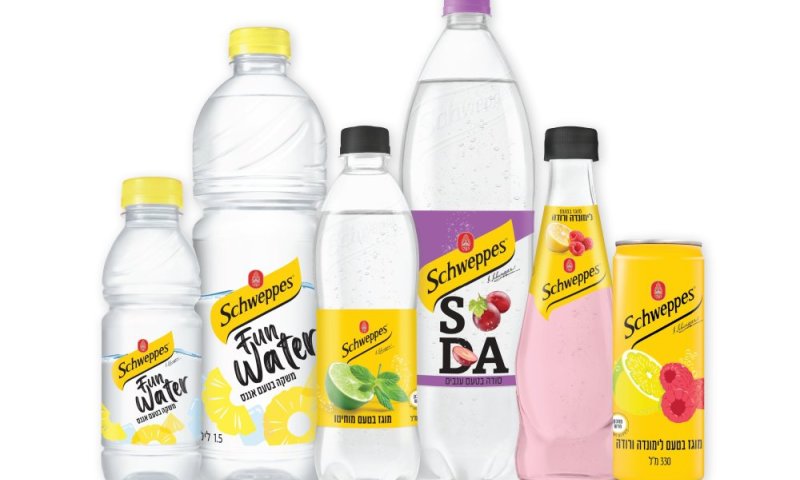 טעמים חדשים במגוון סדרות המשקאות של Schweppes