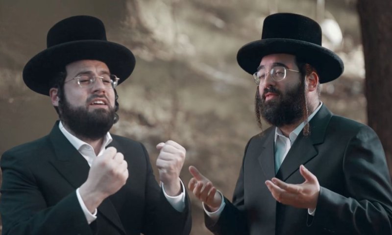 "כד יתבון" - ישעי לברון ומוטי ויזל בדואט חגיגי