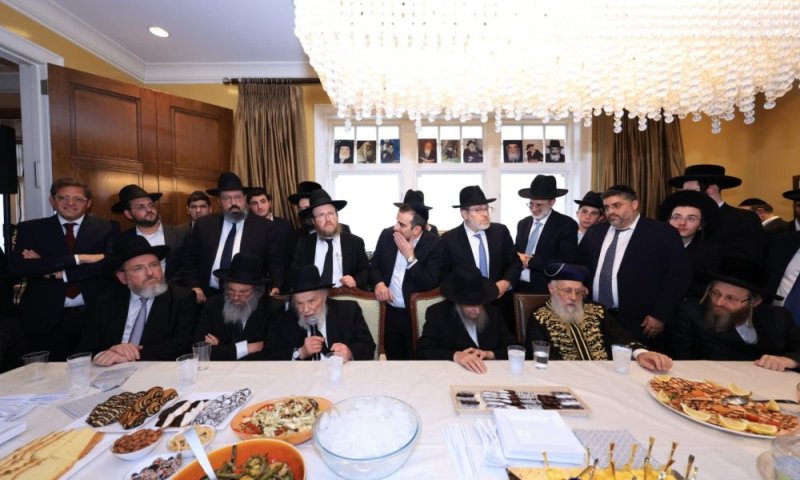 ראש הישיבה בבורו פארק והראש"ל בדיל &bull; כל אירועי וזמני השבת