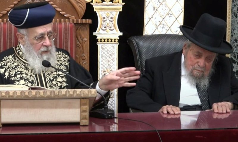 "לא הבנתי אידיש וברחנו מהשיחות"&nbsp;| הגילוי המטלטל של הגר"י יוסף