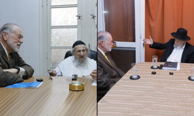 כך נולד המפגש המסקרן: כשהשגריר האמריקאי הגיע לבתי גדולי ישראל