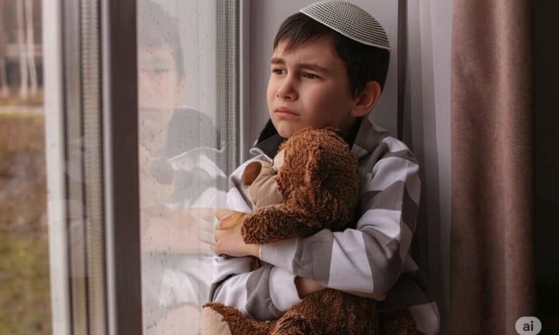 הילד חבש כיפה - ההמון צרח: "רוצחים, שחררו את פלסטין"