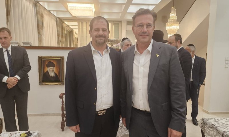 שגריר גרמניה לעו"ד ויצמן: "המדינה צריכה להגיע להסכמות רחבות יותר עם החרדים"